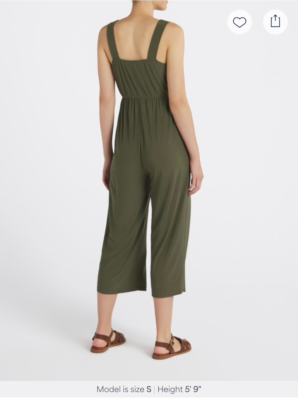Gilli - Lora Maternity Crop Jumpsuit - Picture 2 of 4